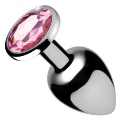Booty Sparks Plug bijou Gem Rose 6.5 x 2.7 cm